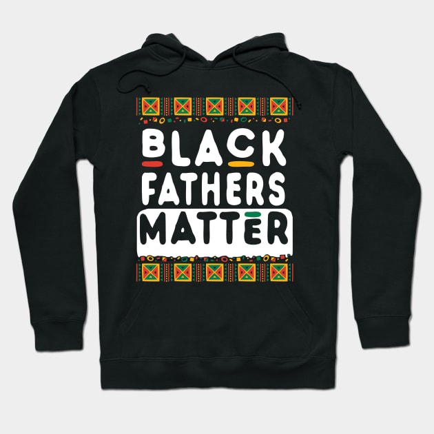 Black Father's Matter Hoodie by MasliankaStepan